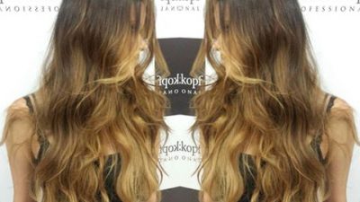 Mechas Criativas Cor Ombré Hair Morena Iluminada